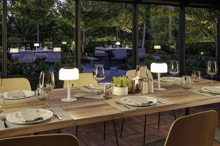 Produktbild: Paulmann 94606 Bartja Solar-Tischlampe 1.6W Warmwei&szlig; Wei&szlig;