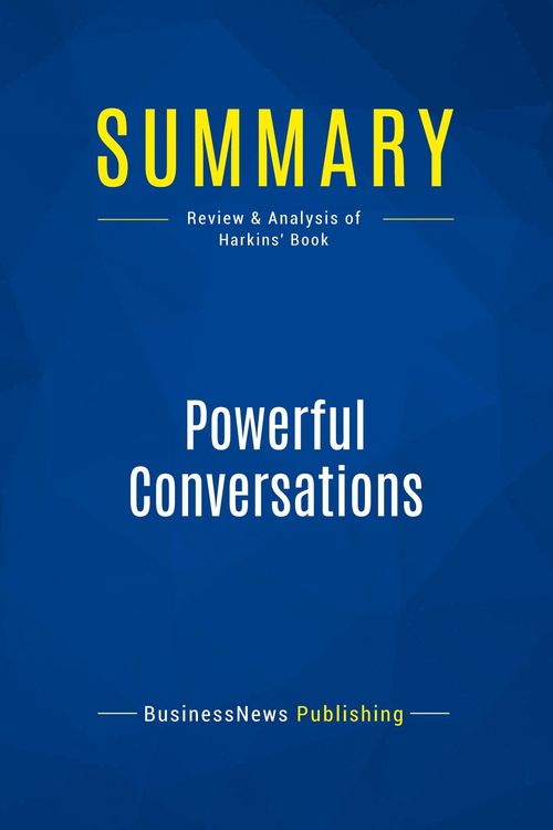 Produktbild: Summary: Powerful Conversations