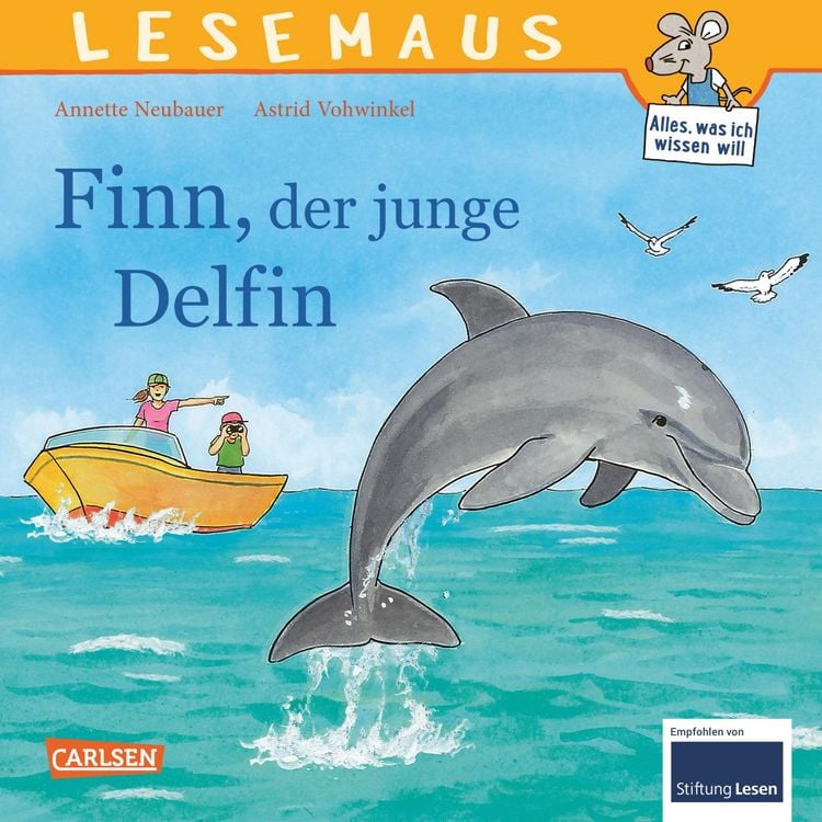 Bild vom Artikel LESEMAUS 127: Finn, der junge Delfin vom Autor Annette Neubauer