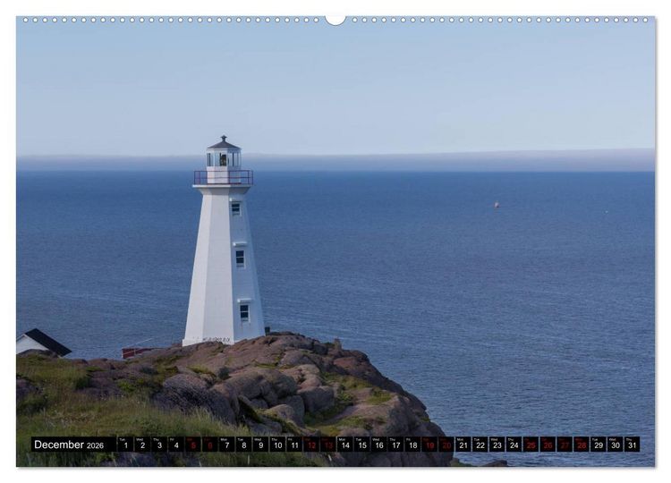 Produktbild: Island of Newfoundland (High Quality Premium Wall Calendar 2026 DIN A2 landscape),CALVENDO 12 Month Wall Calendar
