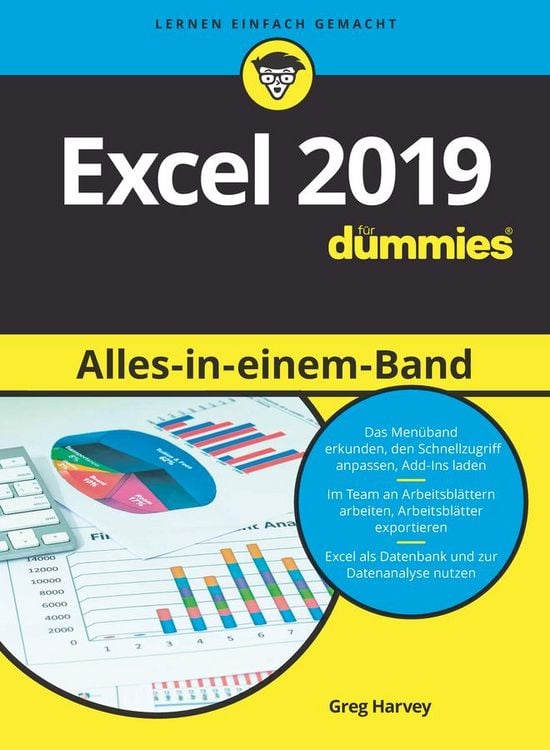 Bild vom Artikel Excel 2019 Alles in einem Band für Dummies vom Autor Greg Harvey