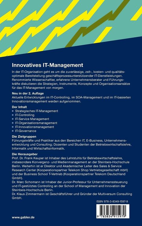 Produktbild: Innovatives IT-Management
