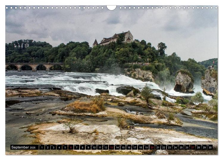 Produktbild: Bellevue Schweiz (Wandkalender 2026 DIN A3 quer), CALVENDO Monatskalender