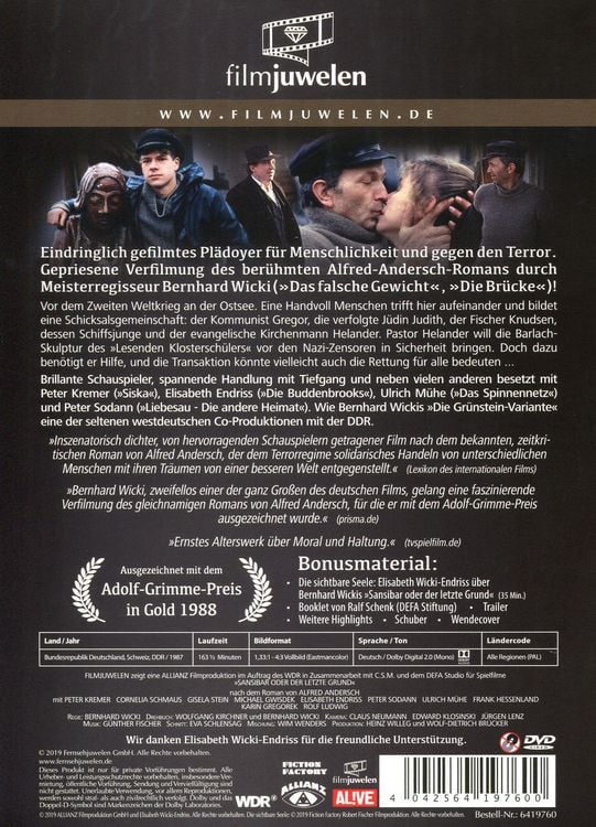 Produktbild: Sansibar oder Der letzte Grund (Filmjuwelen)