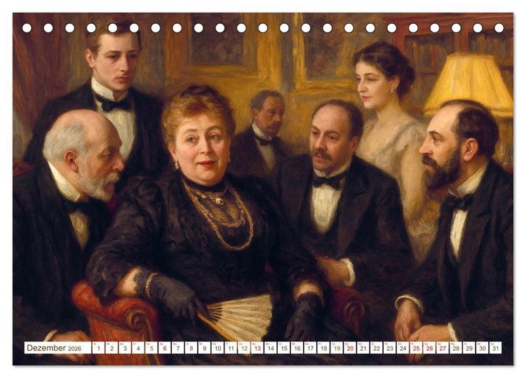 Produktbild: Theodor Fontane (Tischkalender 2026 DIN A5 quer), CALVENDO Monatskalender