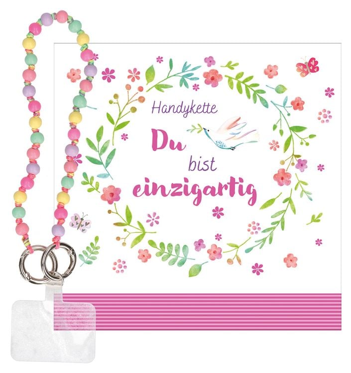 Produktbild: Kurze Handykette - Du bist einzigartig