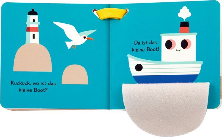 Produktbild: Mein Filz-Fühlbuch für den Buggy: Kuckuck, kleines Auto!