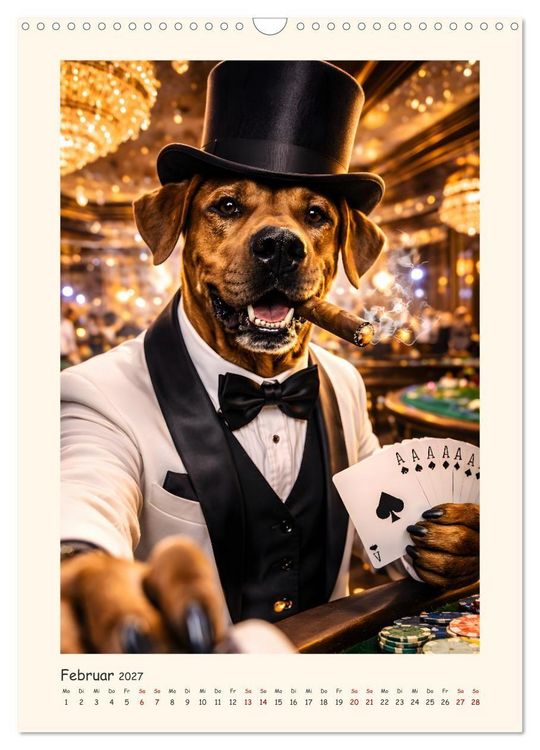 Produktbild: Rhodesian Ridgeback - Ein Hund mit vielen Talenten (Wandkalender 2027 DIN A3 hoch), CALVENDO Monatskalender
