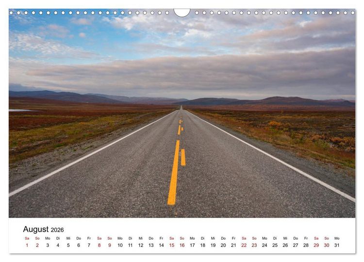 Produktbild: Norwegen im Sp&auml;tsommer (Wandkalender 2026 DIN A3 quer), CALVENDO Monatskalender