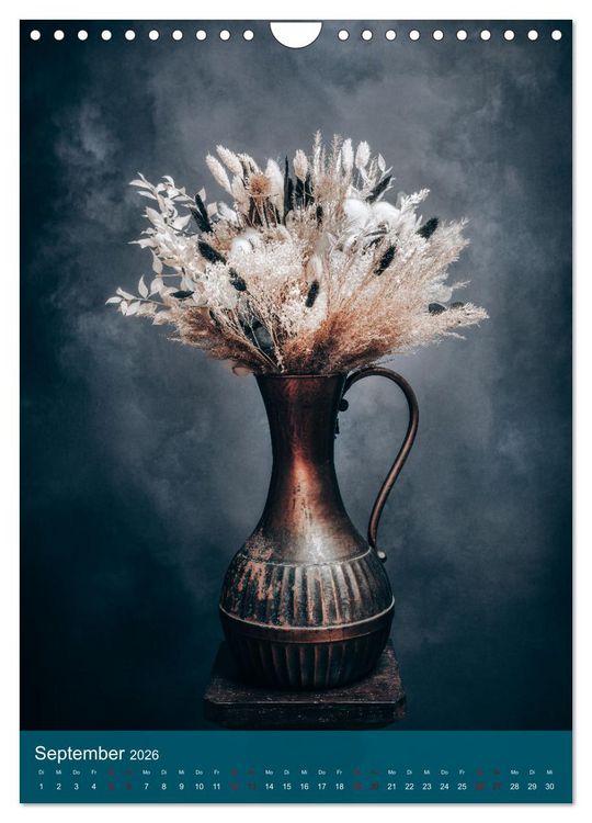 Produktbild: Trockenblumen Bouquet (Wandkalender 2026 DIN A4 hoch), CALVENDO Monatskalender