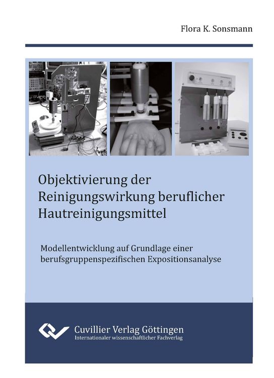 Produktbild: Objektivierung der Reinigungswirkung beruflicher Hautreinigungsmittel