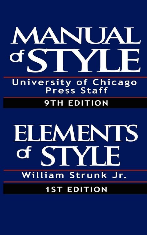Produktbild: The Chicago Manual of Style & The Elements of Style, Special Edition