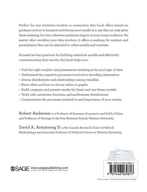 Produktbild: Presenting Statistical Results Effectively