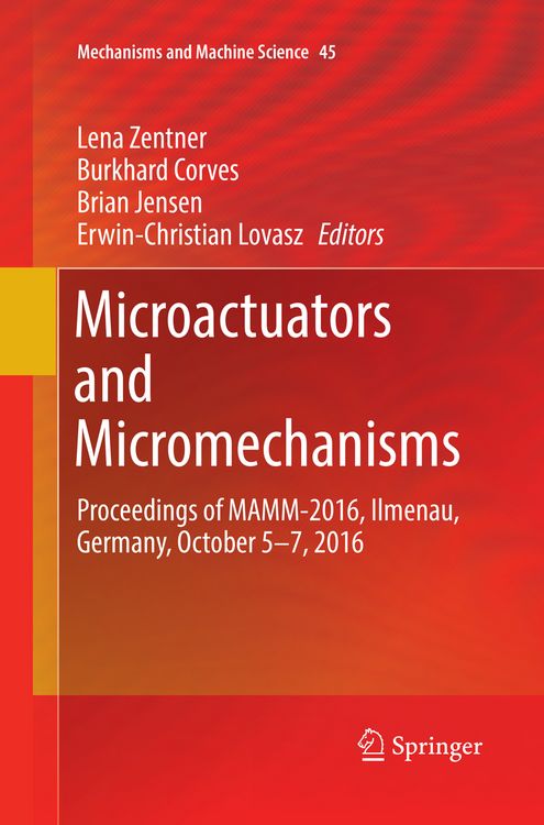 Produktbild: Microactuators and Micromechanisms