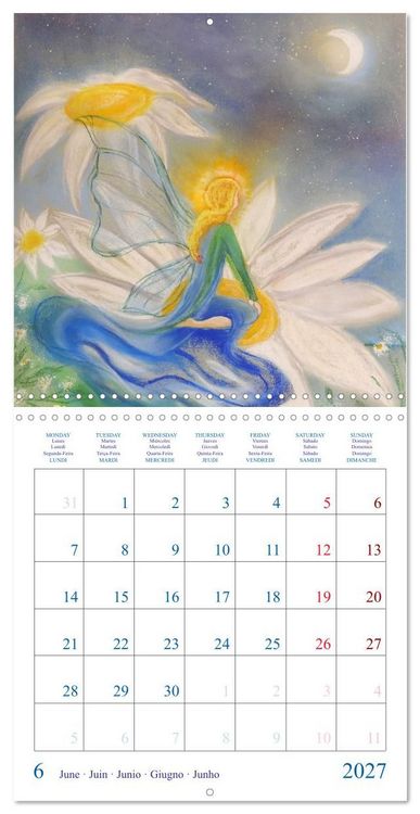 Produktbild: Colorful Fairies (Wall Calendar 2027 12 &times; 12 Inch) CALVENDO 12 Month Wall Calendar