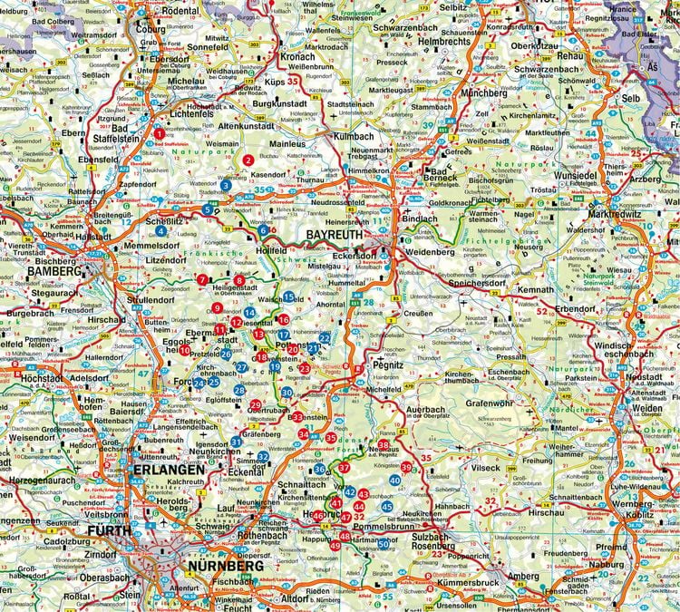 Produktbild: ROTHER Wanderbuch Fr&auml;nkische Schweiz &ndash; Wandern & Einkehren