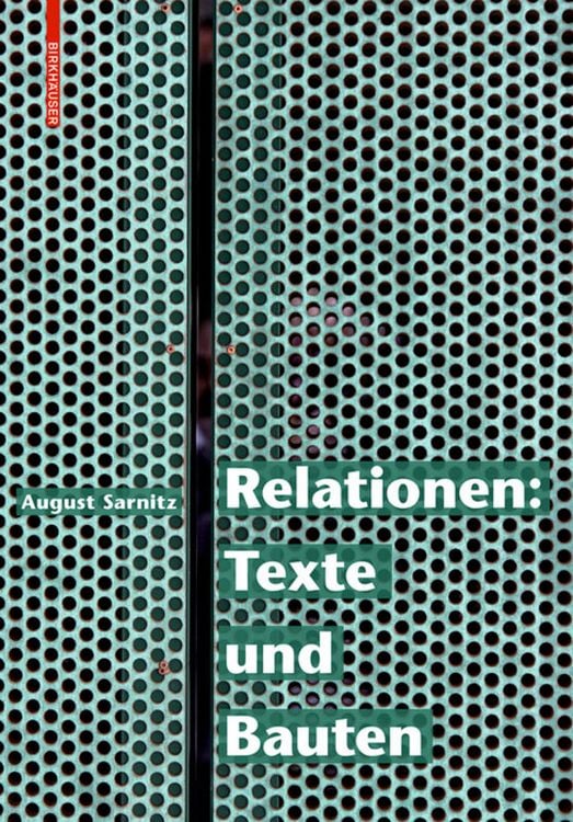Produktbild: Relationen: Texte und Bauten
