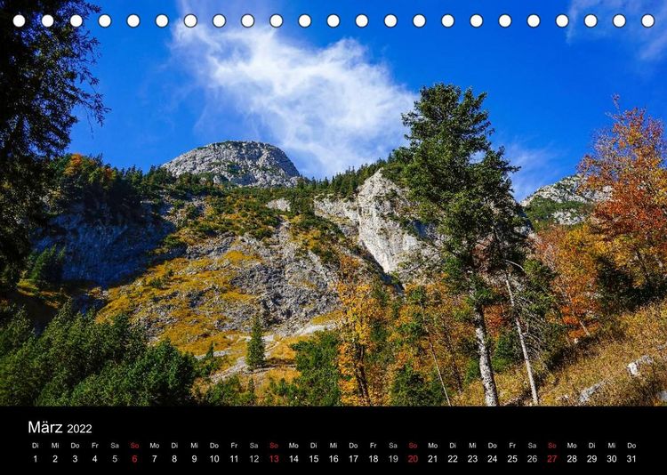 Produktbild: Karwendelherbst (Tischkalender 2022 DIN A5 quer)