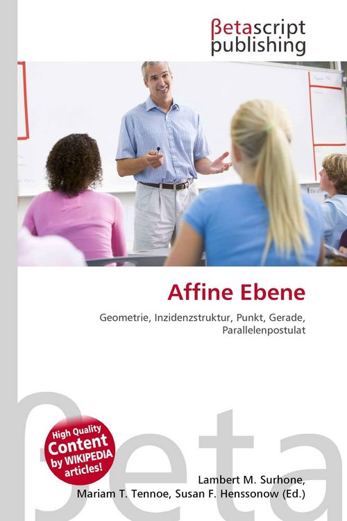 Produktbild: Affine Ebene