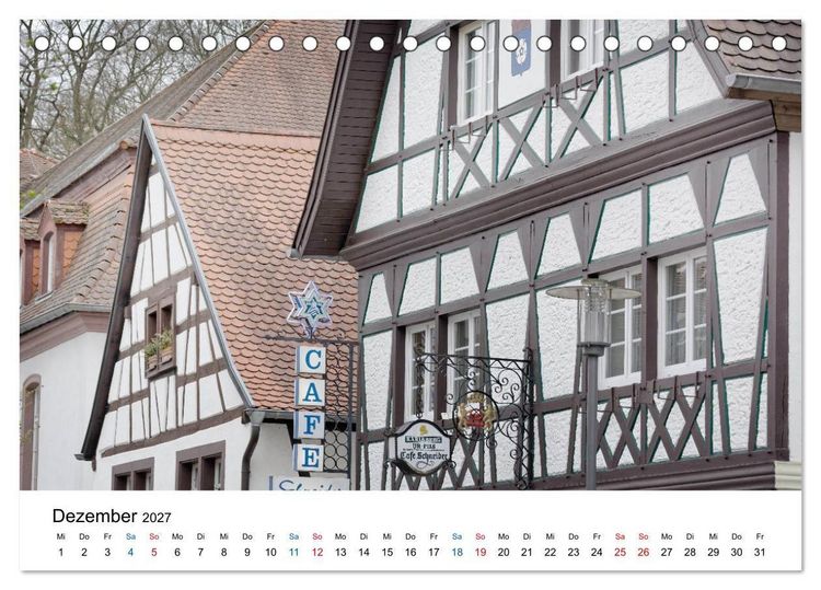 Produktbild: Ottweiler - Barockperle im Saarland (Tischkalender 2027 DIN A5 quer), CALVENDO Monatskalender