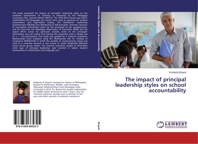 Produktbild: The impact of principal leadership styles on school accountability