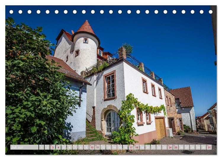 Produktbild: Neuleiningen - Burg- und Weindorf (Tischkalender 2027 DIN A5 quer), CALVENDO Monatskalender