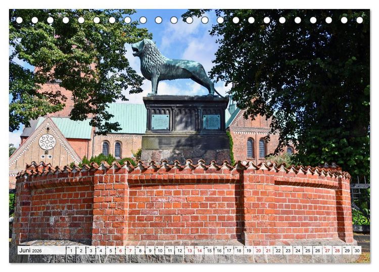 Produktbild: RATZEBURG und M&Ouml;LLN (Tischkalender 2026 DIN A5 quer), CALVENDO Monatskalender