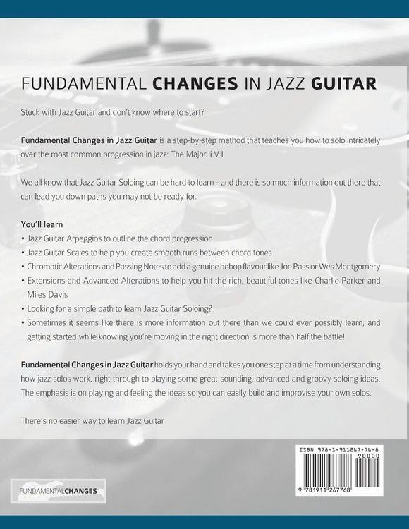 Produktbild: Fundamental Changes in Jazz Guitar