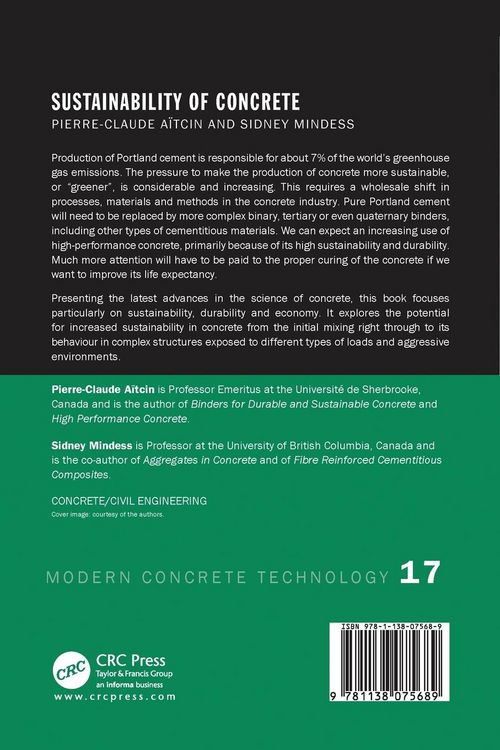 Produktbild: Sustainability of Concrete