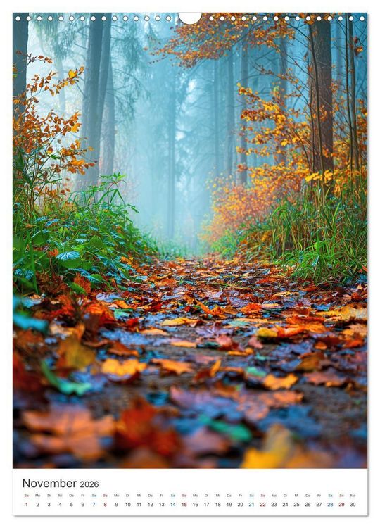 Produktbild: Natur im Jahreslauf (Wandkalender 2026 DIN A3 hoch), CALVENDO Monatskalender