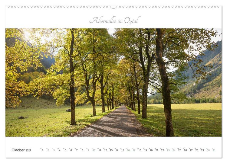 Produktbild: Wanderlust Oberstdorf (hochwertiger Premium Wandkalender 2027 DIN A2 quer), Kunstdruck in Hochglanz