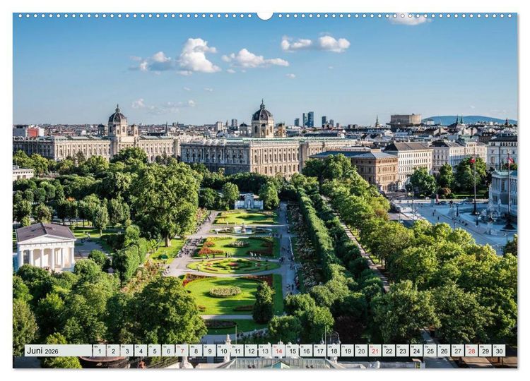 Produktbild: Wien und Graz. &Ouml;sterreichs Perlen (hochwertiger Premium Wandkalender 2026 DIN A2 quer), Kunstdruck in Hochglanz