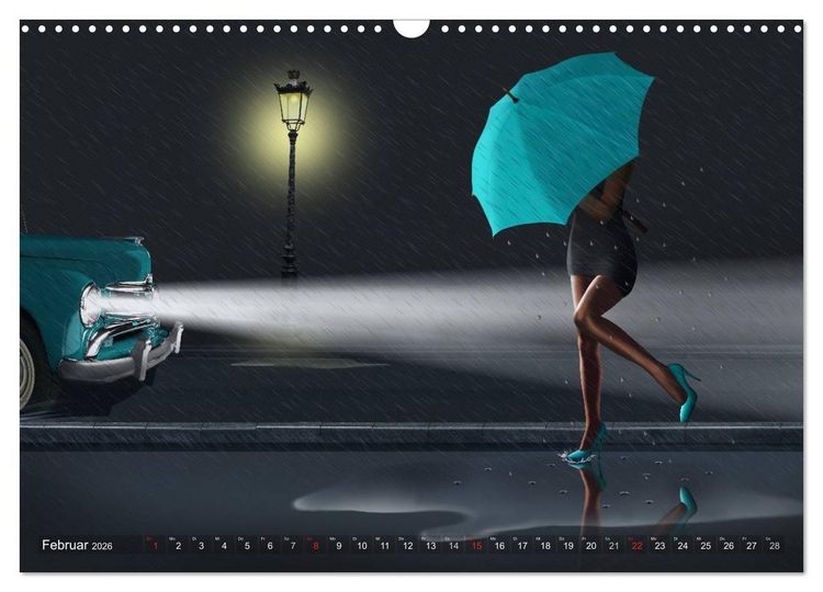 Produktbild: Ladies first by Mausopardia (Wandkalender 2026 DIN A3 quer), CALVENDO Monatskalender
