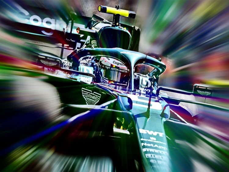 Produktbild: CALVENDO Puzzle Der Deutsche Sebastian Vettel gewann f&uuml;nf Weltmeisterschaften, ist mit seinem aktuellen Aston Martin noch nicht so erfolgreich, wie er