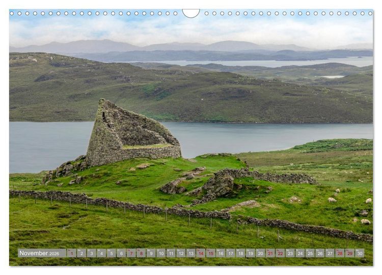 Produktbild: Lewis und Harris, die ungez&auml;hmten &Auml;u&szlig;eren Hebriden. (Wandkalender 2026 DIN A3 quer), CALVENDO Monatskalender