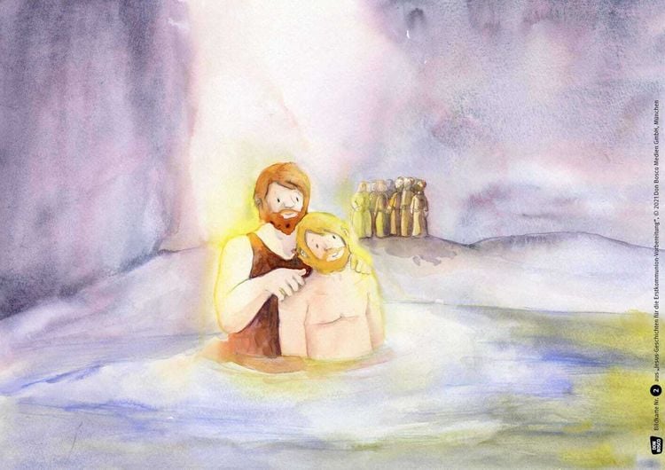 Produktbild: Jesus-Geschichten für die Erstkommunion-Vorbereitung. Kamishibai Bildkartenset