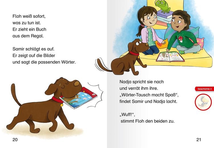Produktbild: Leserabe 1. Lesestufe - Schulgeschichten mit Hund Floh