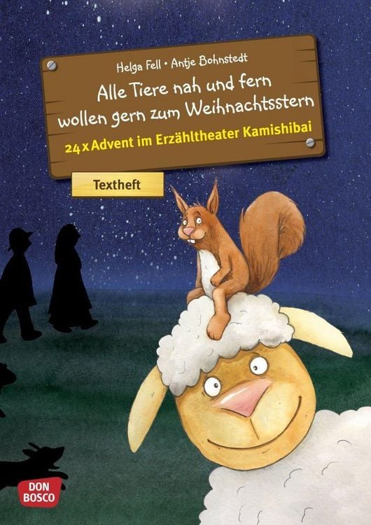 Produktbild: Alle Tiere nah und fern wollen gern zum Weihnachtsstern. Adventskalender