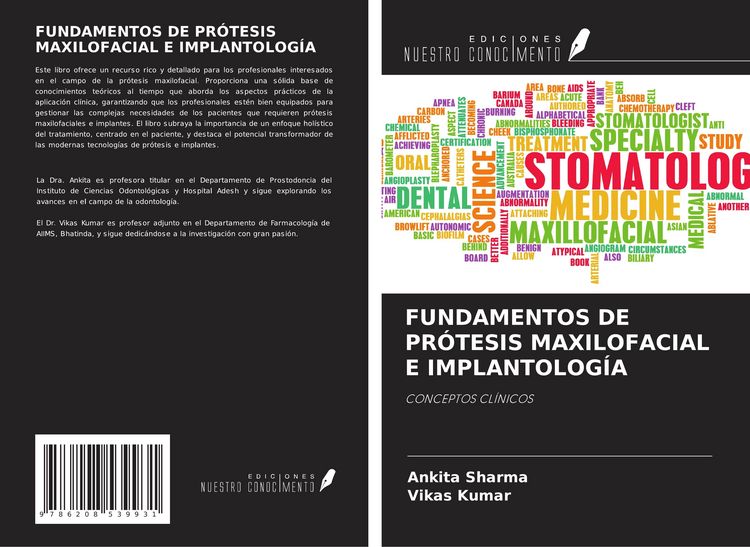 Produktbild: FUNDAMENTOS DE PR&Oacute;TESIS MAXILOFACIAL E IMPLANTOLOG&Iacute;A
