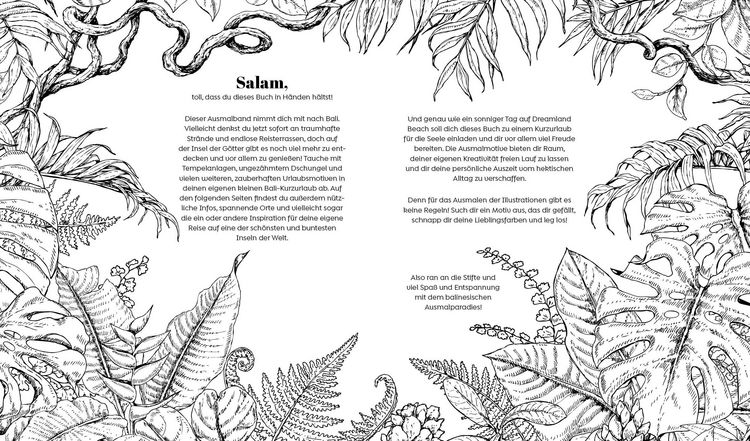 Produktbild: Ausmalparadies &ndash; Sehnsuchtsort Bali