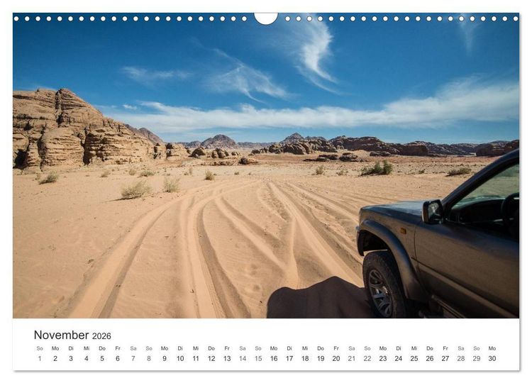 Produktbild: Jordanien - ein Land faszinierender Sch&ouml;nheit (Wandkalender 2026 DIN A3 quer), CALVENDO Monatskalender