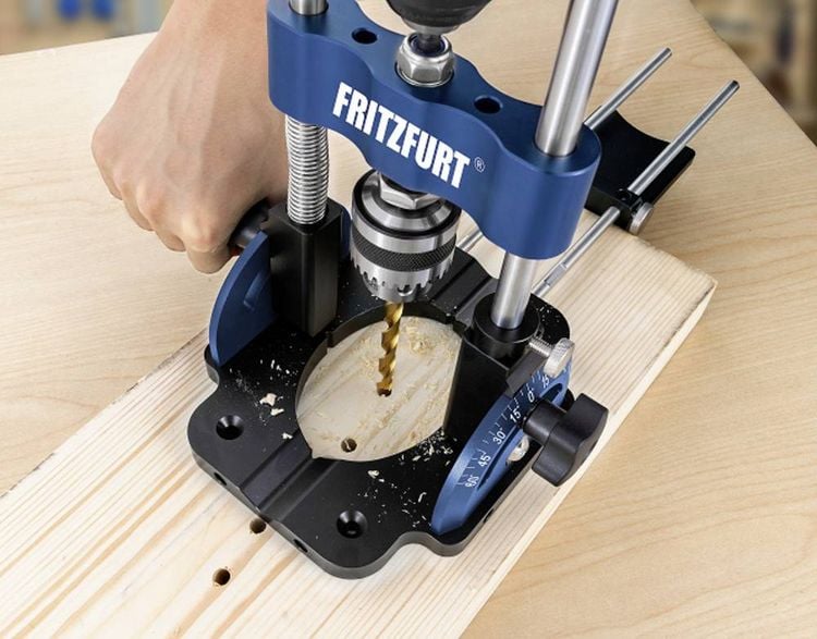 Produktbild: FRITZFURT Bohrst&auml;nder Arbeitsh&ouml;he (max.): 230mm (L x B x H) 260 x 180 x 360mm