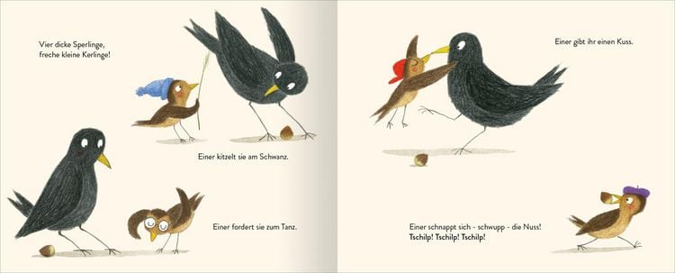 Produktbild: 10 kleine Sperlinge