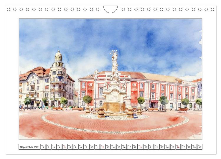 Produktbild: Rum&auml;nien - Vielfalt und Authentizit&auml;t (Wandkalender 2027 DIN A4 quer), CALVENDO Monatskalender