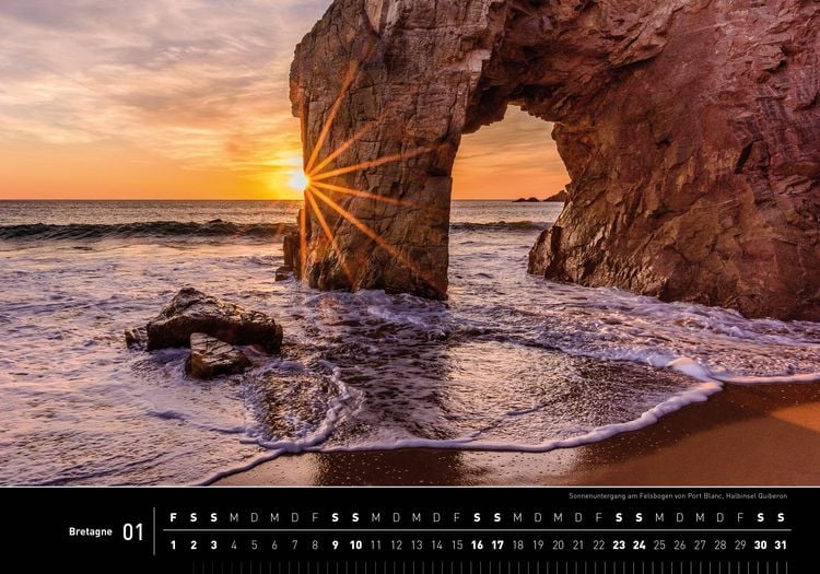 Produktbild: Bretagne Premiumkalender 2027