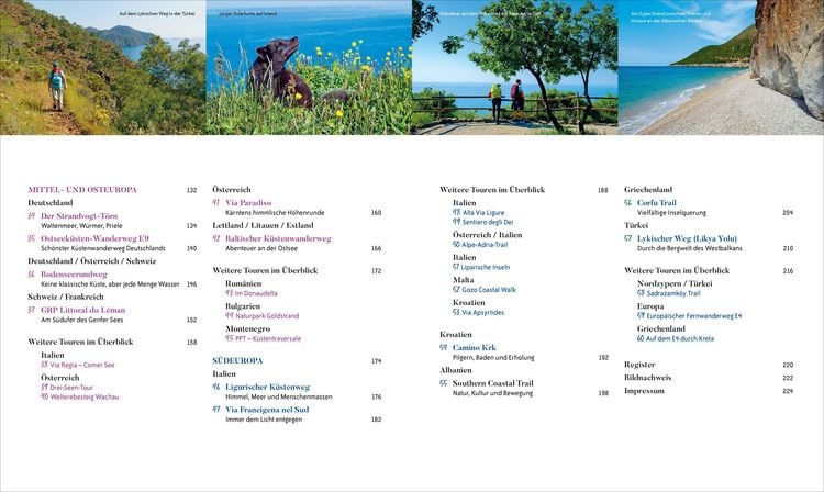 Produktbild: Die ultimativen K&uuml;stenwanderwege in Europa
