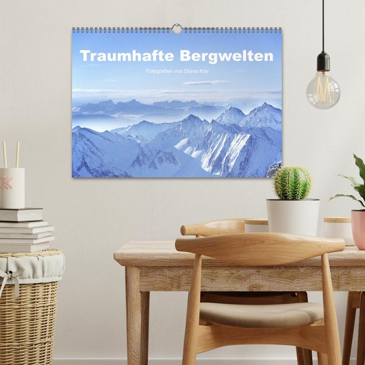 Produktbild: Traumhafte Bergwelten (Wandkalender 2026 DIN A3 quer), CALVENDO Monatskalender