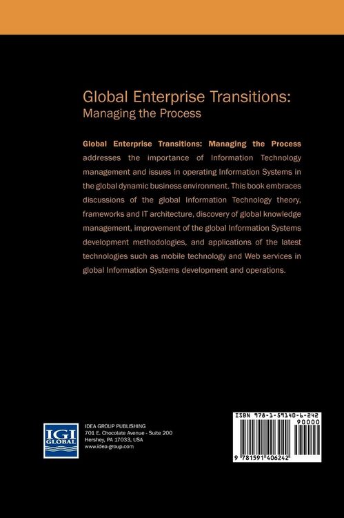 Produktbild: Global Enterprise Transitions