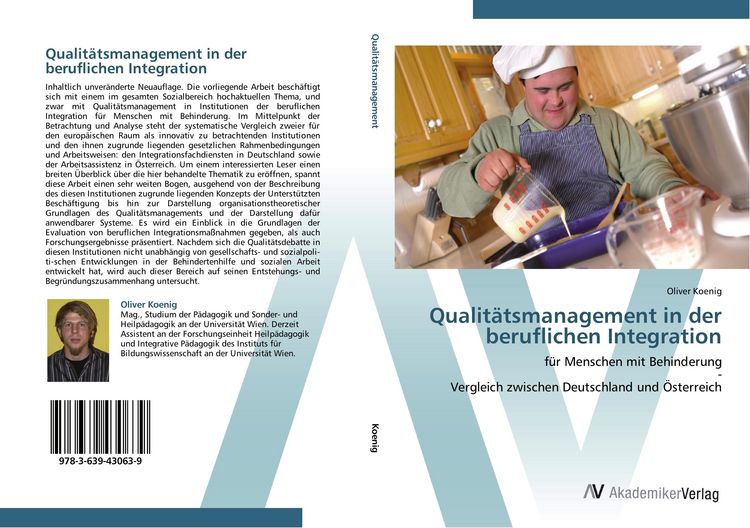Produktbild: Qualit&auml;tsmanagement in der beruflichen Integration