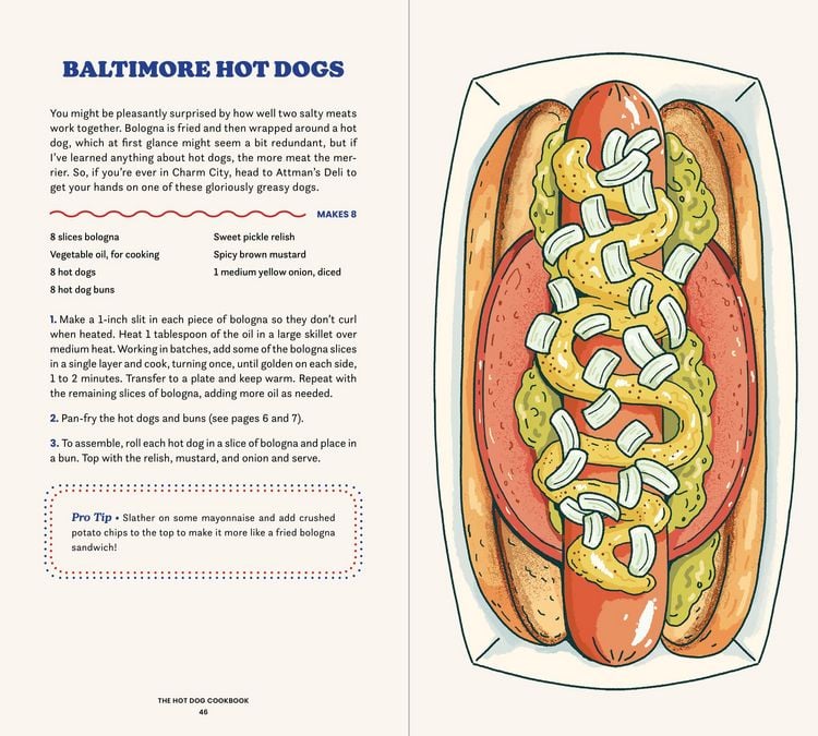 Produktbild: The Hot Dog Cookbook